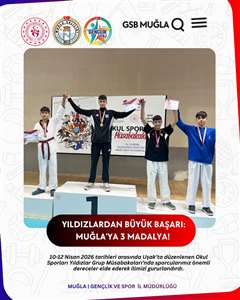       Muğlalı sporculardan 3 madalya ile Türkiye Şampiyonası bileti haberi